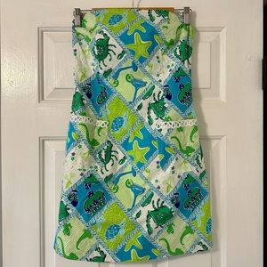 Lilly Pulitzer Strapless Dress